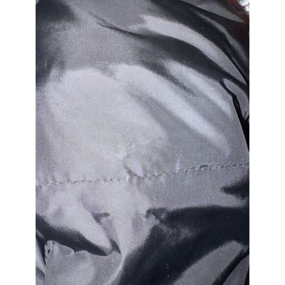 TOMMY HILFIGER Women’s Black Puffer Coat Parka Jacket Fur Trim Down Blend S/P - Picture 11 of 14